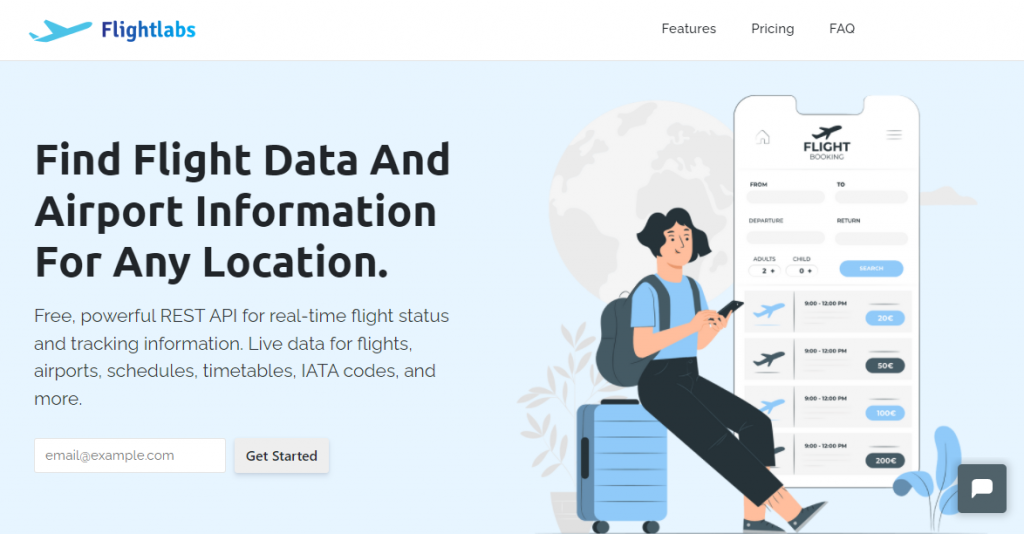 Use An API To Get  Flight Data of El Al Israel Airlines.  