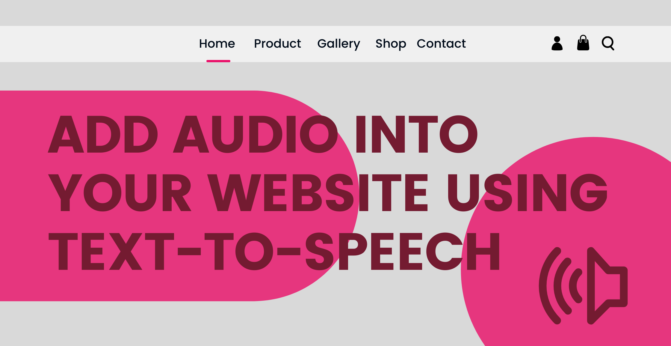 Add Audio Into Your Website Using Text-to-speech - TheStartupFounder.com