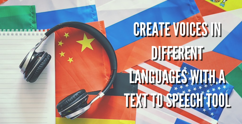 text to speech in different voices