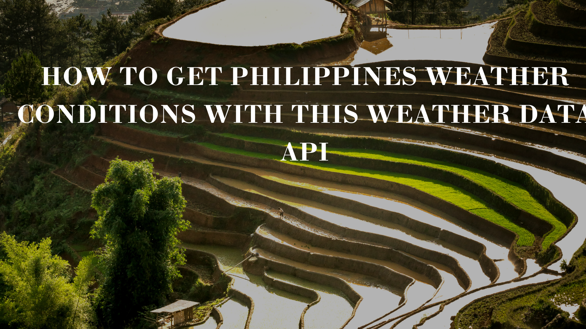 How To Get Philippines Weather Conditions With This Weather Data API