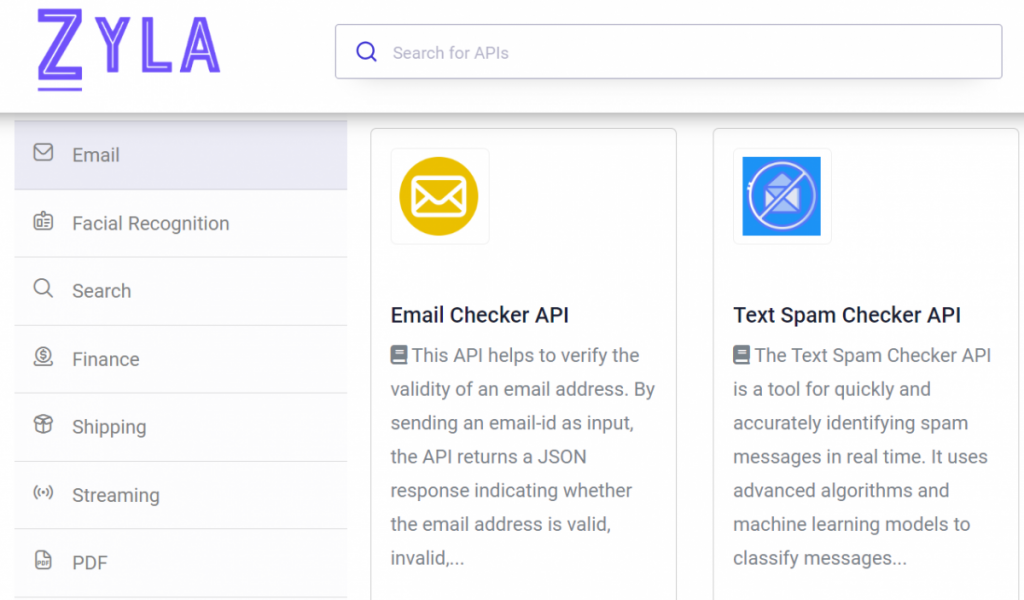 The Most Comprehensive Email APIs  